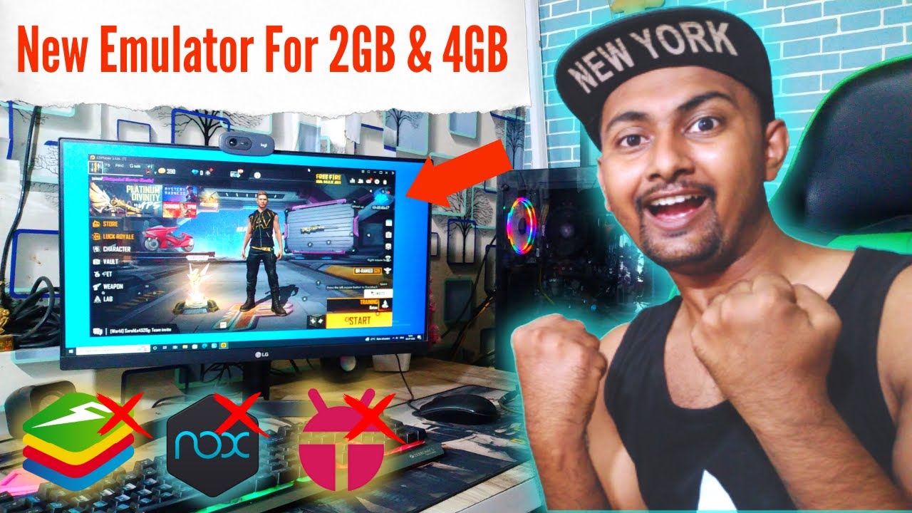 How To Install Free Fire 4GB RAM Low End PC Laptop. 