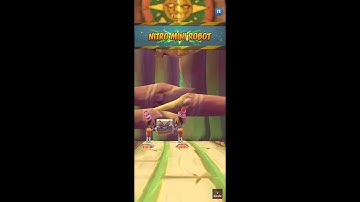 Crash On The Run - Defeat Nitro Mini Robot  | Event Pass | Nitro Nitros Oxide