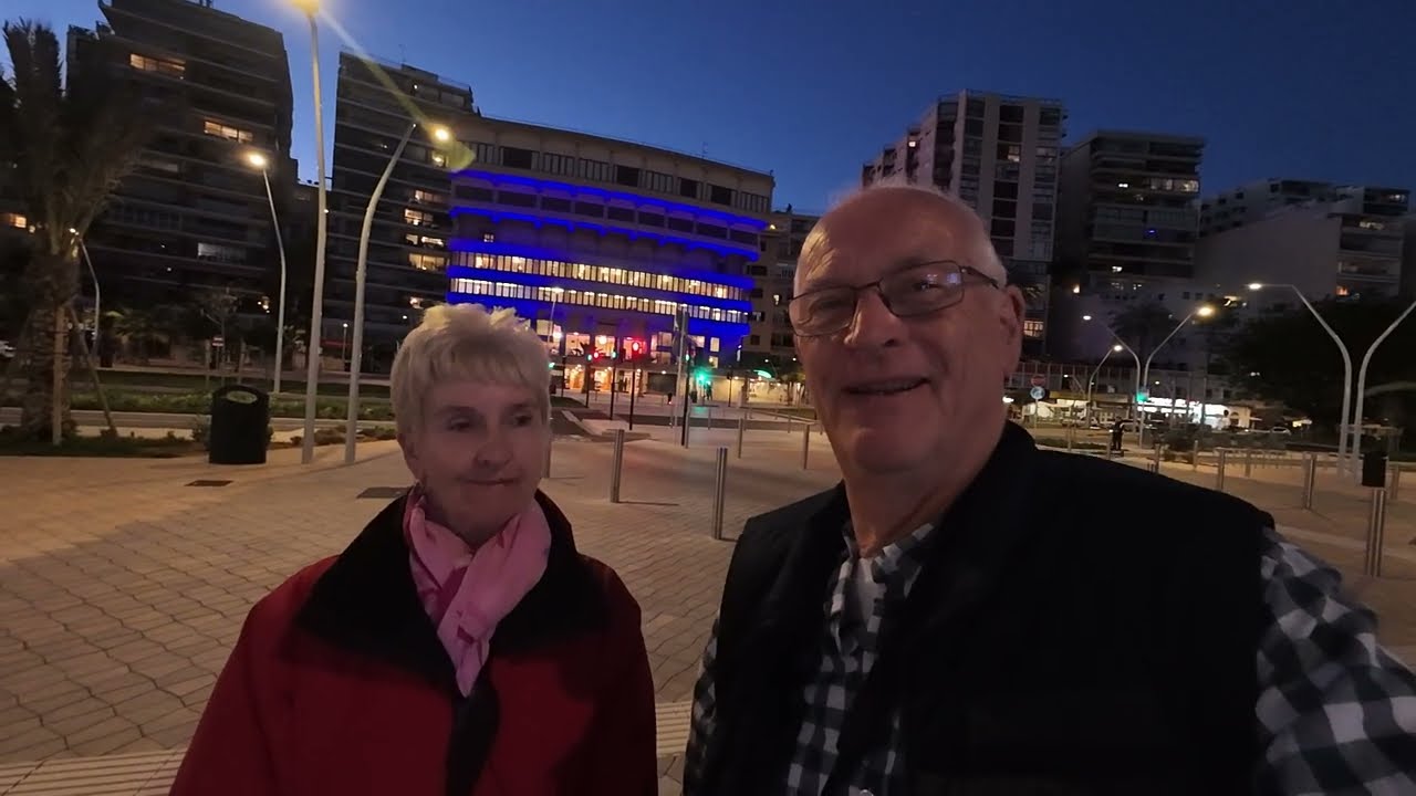 Evening Walk Paseo Maritimo Palma de Mallorca Majorca 21st February 2026