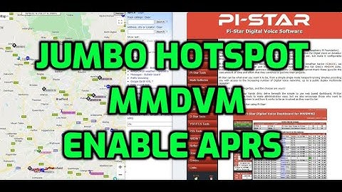 MMDVM JUMBOHOTSPOT-Enable APRS -for APRS-FI
