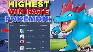 FERALIGATR Continues to Dominate the Win Rate Charts! | Pokemon Unite