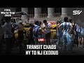 LIVE | Spain and Argentina fans take NJ Transit from Manhattan's Penn Station | ZO1V
