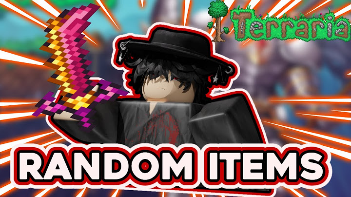 TERRARIA BUT EVERYTHING IS RANDOM | SWEET YT |