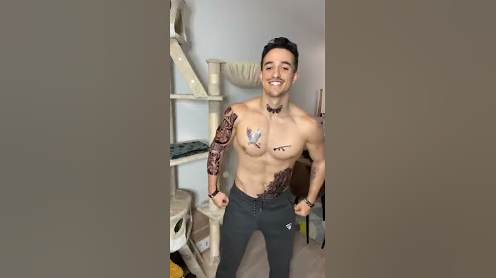 tibo inshape avec des tatouages! 😲😧