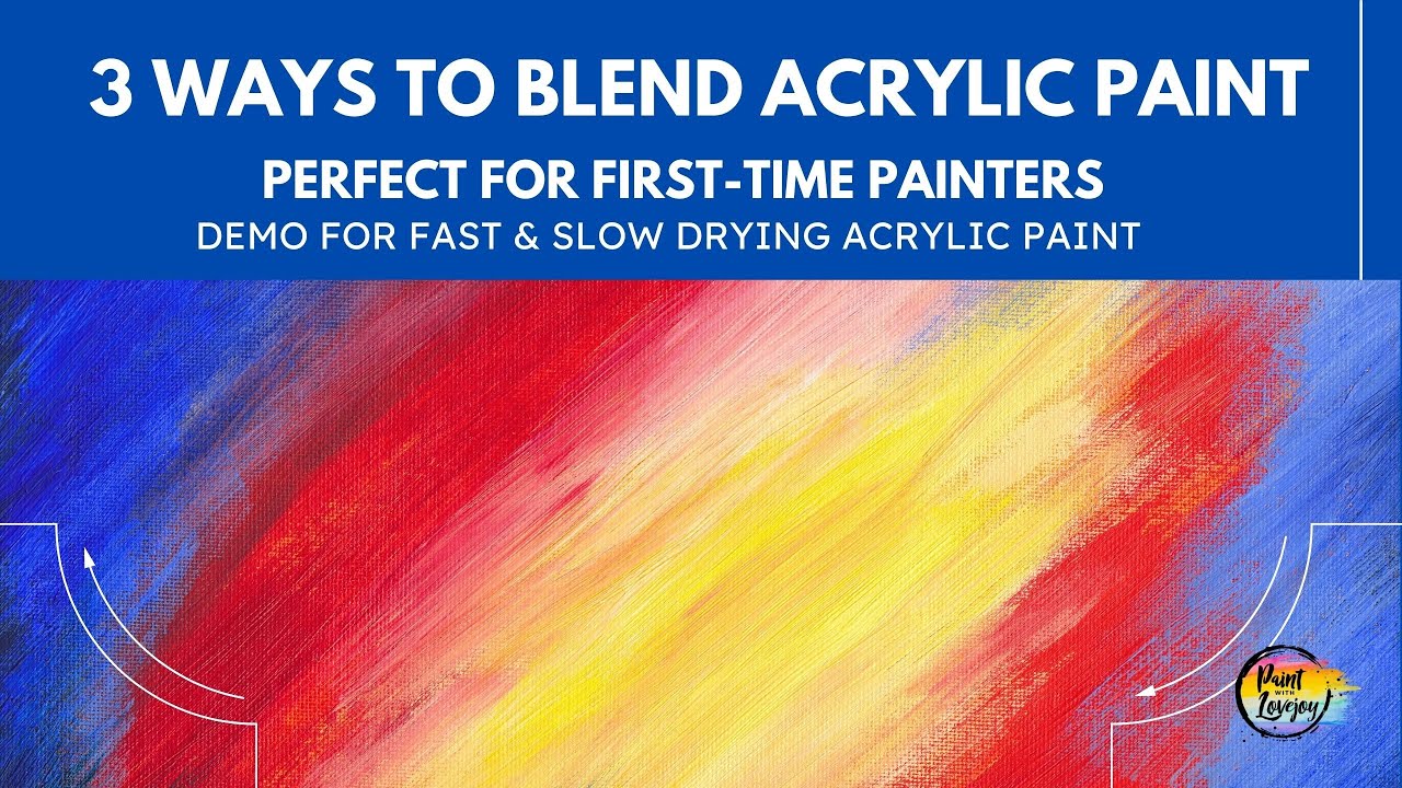 3 Ways to Blend Acrylic Paint - wikiHow