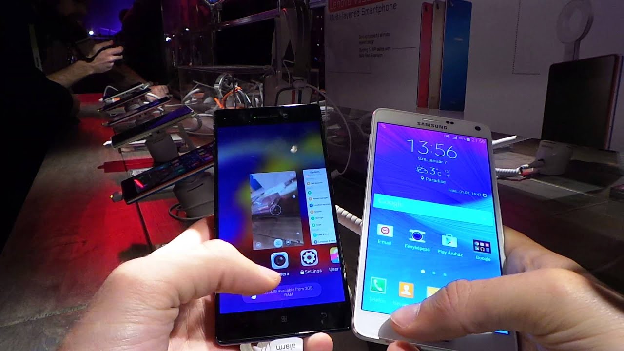 Lenovo S5 Vs Samsung Note 4