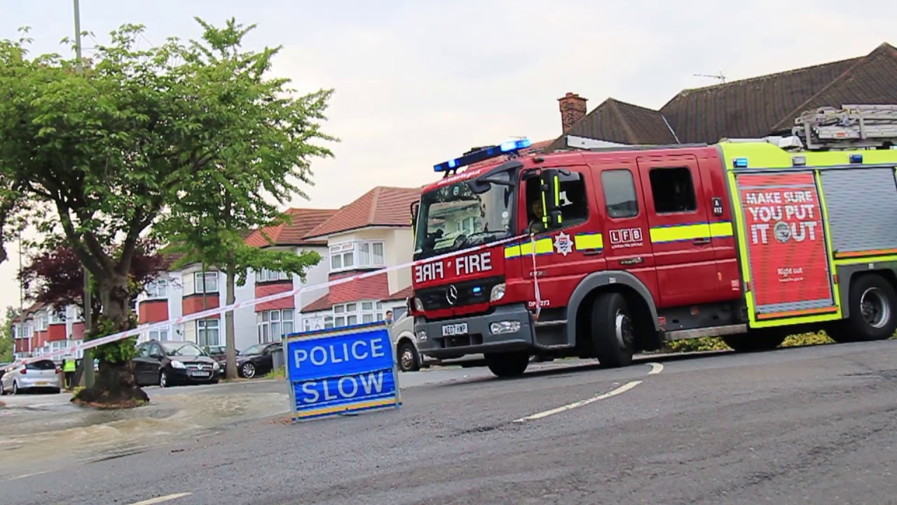 Burst pipe causes serious disruption in North West London YouTube