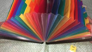 MICNO Expanding file folder with 24 Pockets