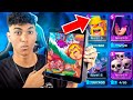 JOGUEI COM O DECK DA TELA DE CARREGAMENTO DO CLASH ROYALE! pt.4 😐