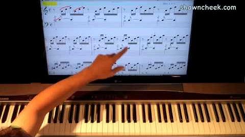 Bach Piano Lessons Prelude In C part 1