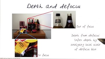 Depth and Defocus