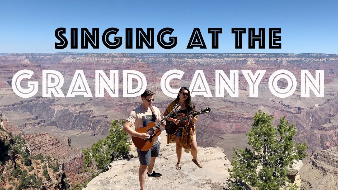Singing at the Grand Canyon | Road Trip VLOG Part 2 - YouTube