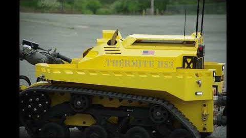 MES - Municipal Emergency Services demonstrates Thermite Robot