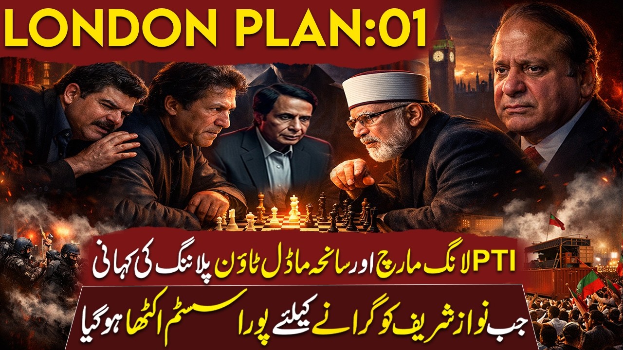 Imran Khan & Tahir ul Qadri Untold Story | London Plan 01: Model Town ...