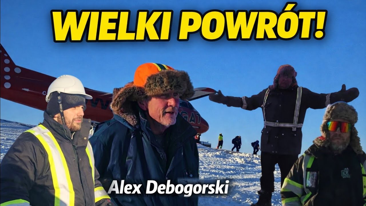 Alex Debogorski dołącza do nas na Ice Road nad Oceanem Arktycznym!