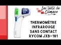 Test dun thermometre infrarouge sans contact rycom jxb181