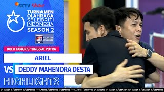 Ariel VS Desta | Highlights Tenis Meja Tunggal Putra | TOSI Season 2