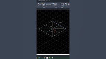 How to Construct a Circle in Isometric view
