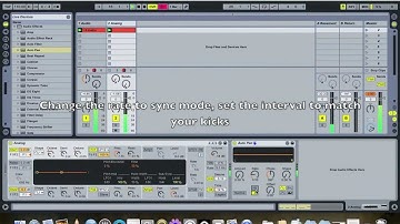 Ableton Live 8 Faux Side-Chain Mini-Tutorial Using AutoPan