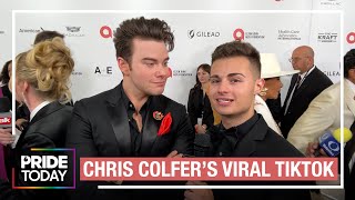 Chris Colfer Says He's 'Concerned' & 'Aroused' Over His Viral 'Glee' Song on TikTok