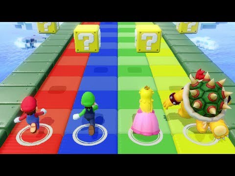 Super Mario Party  All Minigames (4 Players)