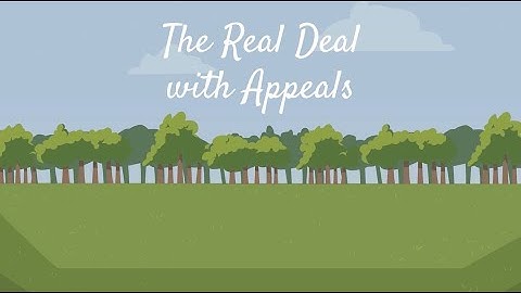 The Real Deal with Appeals