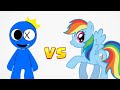 PONY VS RAINBOW FRIENDS | POPPY PLAYTIME CHAPTER 3 | WHO IS STRONGEST ???