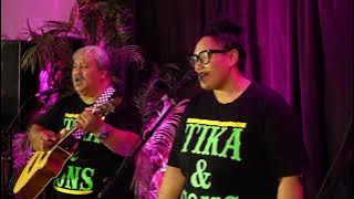 TIKA & SONS FT MASOI sings Topatapata / Takaviriviri Ana - ISLAND DAZE - Cook Islands Music