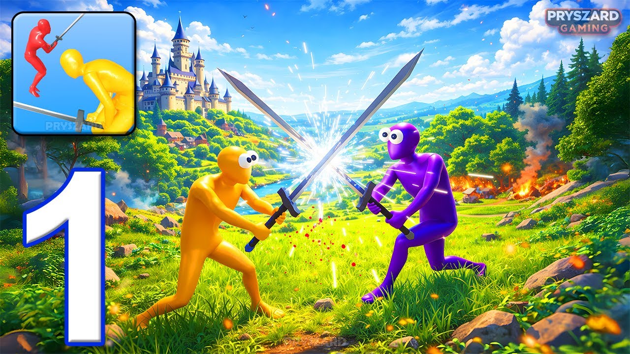 Ragdoll Blade - Gameplay Walkthrough Part 1 - Ragdoll Blade Battle (iOS, Android)