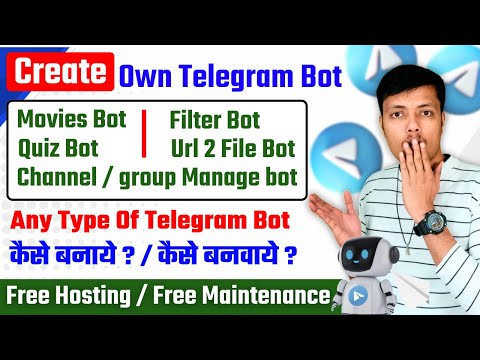 How to Create a Telegram Bot for Free Using Free Hosting || No Paid Server Needed for telegram bot