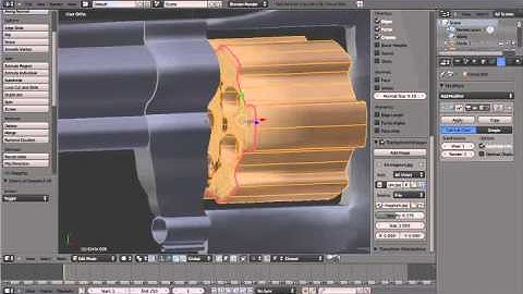 Blender 2.57: Magnum Model (Part 3)