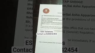 ESIC NOTICE Solutions Contact us 8208042454 #esicnotification #esic #notice #compliance #taxation