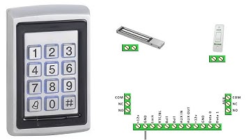 DG500 Keypad Basic Wiring Guide