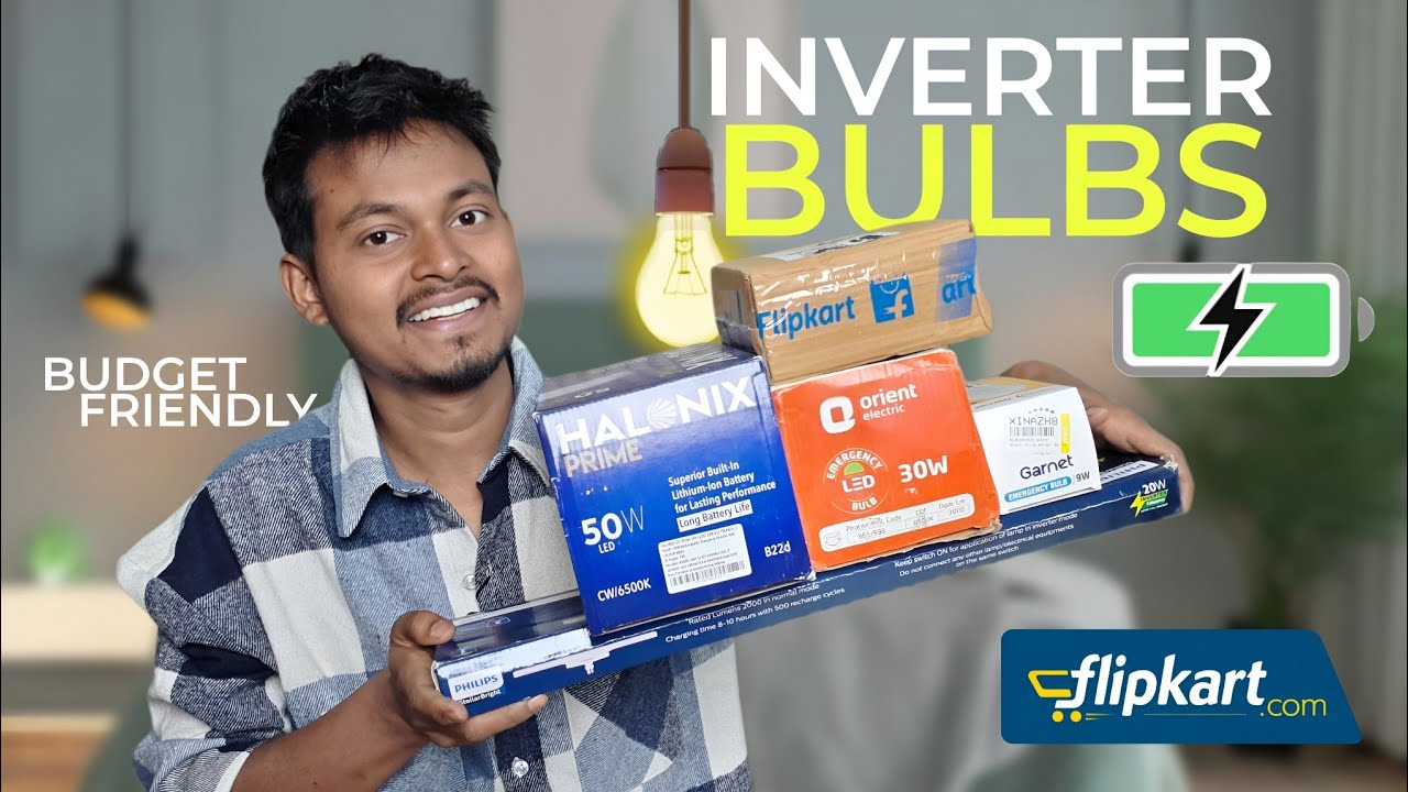 5 LED INVERTER BULB from 9W to 50W | Emergency Bulb from Flipkart