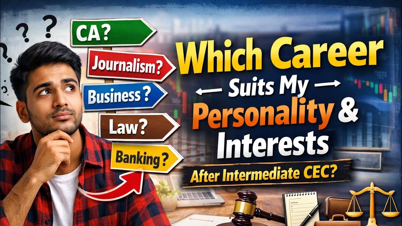 Best Career Options After Intermediate CEC (Based on Your Interests)