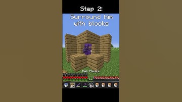 How to OBBI TRAP😎 #minecraft