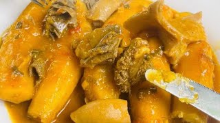 How to Prepare offals with Matooke \/ugandas katogooo ka byenda recipe