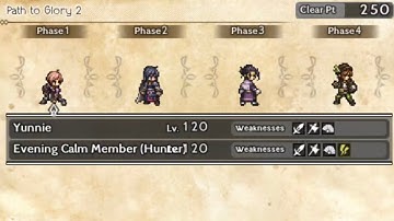 (F2P) Octopath COTC | Cascade Log Path to Glory 2 | Only Bargello A4 gacha 