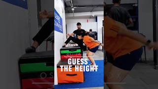 Can you guess the exact height? 📐🔥 #workout #challenge #shorts