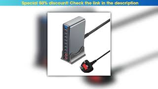 Editor’s Choice 800W GaN Charger USB C Fast Desktop 10-port USB Type C PD3.1 Charger Fast Charging•