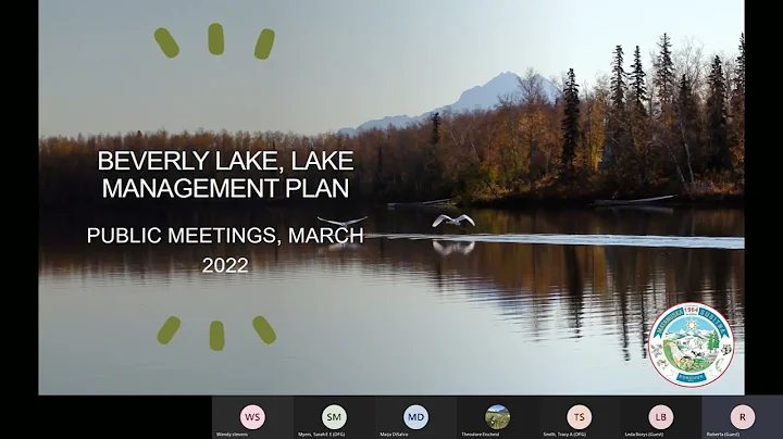 Beverly Lake Public Meeting Virtual 20220322