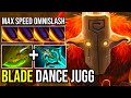 POWERFUL Blade Dance Juggernaut Full Attack Speed Build Swift Omnislash Dota 2