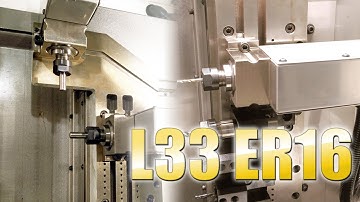 Mini-Turn L33 ER16動力刀 新代科技系統