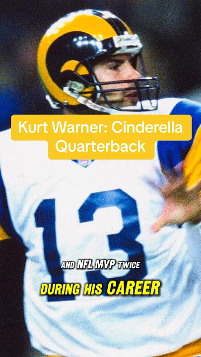 Football: Kurt Warner - Cinderella Quarterback #football #nfl #sportfacts
