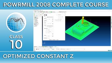 PowerMill Tutorial # 10 - Optimized and interleaved Constant Z - Steep and Shallow - Urdu/Hindi
