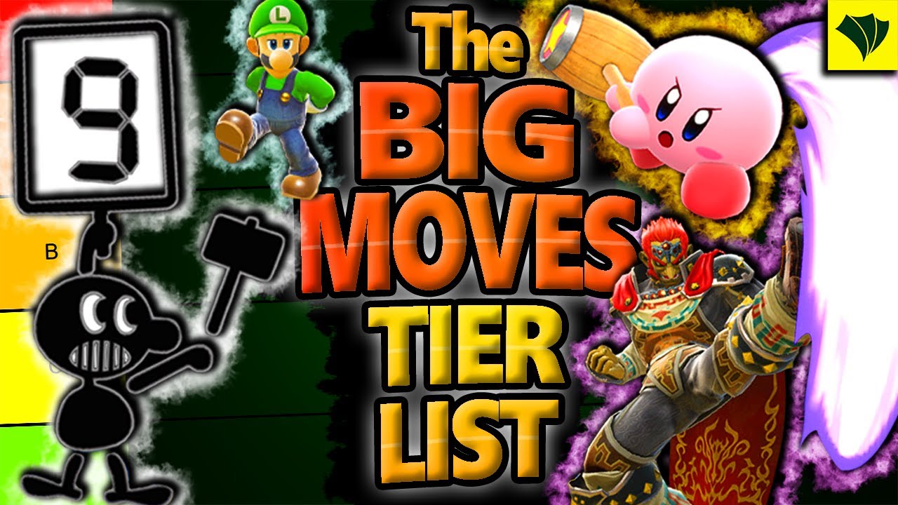 Ranking Every BIG MOVE In Smash Ultimate