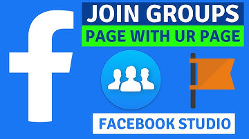 How to join a facebook group with your facebook page