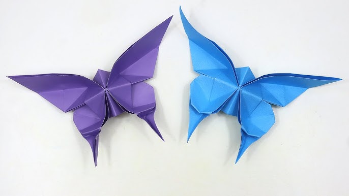 The 2 Minute Origami Butterfly To Make Right Now! - creative jewish mom