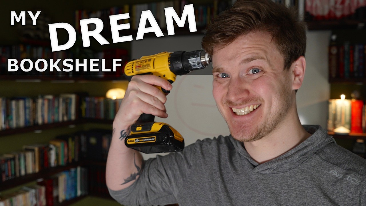 BUILDING MY DREAM BOOKSHELF! (And how to build your own) - YouTube