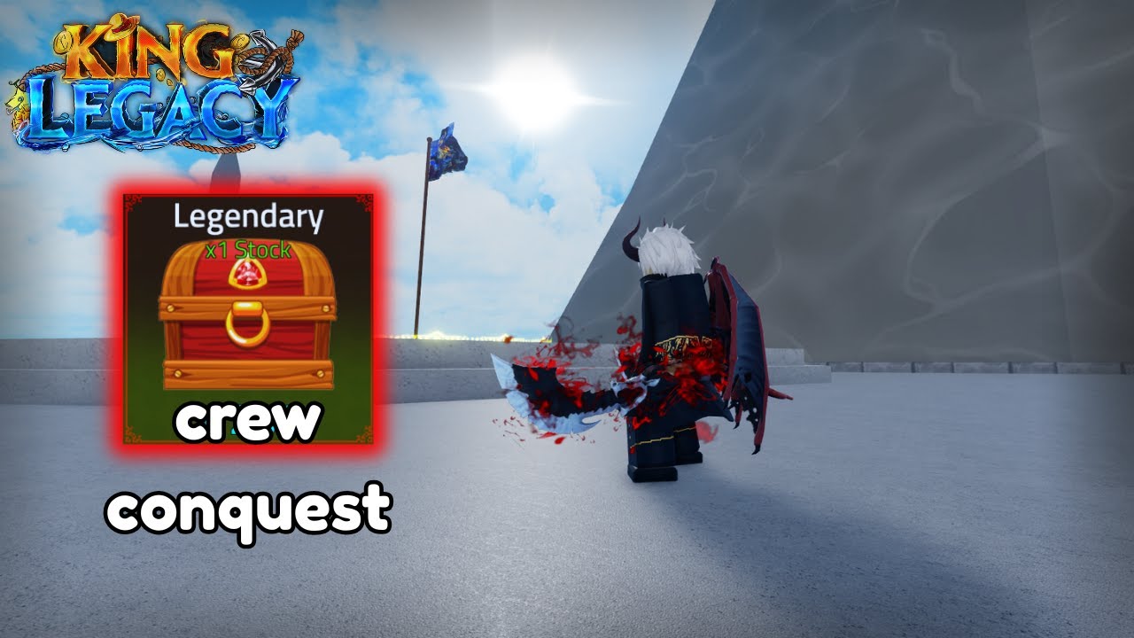 Conquering the Crew Flags.. | King Legacy - YouTube